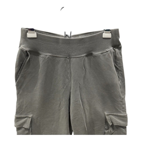 Alo Joggers Women's Small Gray Yoga It Girl Cargo Pant Gym Yoga Sport Athleisure - Picture 2 of 8